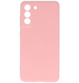 2.0mm Dikke Fashion Color TPU Hoesje voor Samsung Galaxy S21 FE Roze