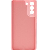 2.0mm Dikke Fashion Color TPU Hoesje voor Samsung Galaxy S21 FE Roze