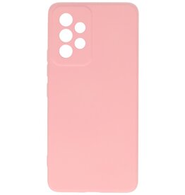 2.0mm Fashion Color TPU Hoesje voor Samsung Galaxy A53 5G Roze