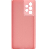 Funda De TPU De Color De Moda De 2.0 Mm Para Samsung Galaxy A53 5G Rosa