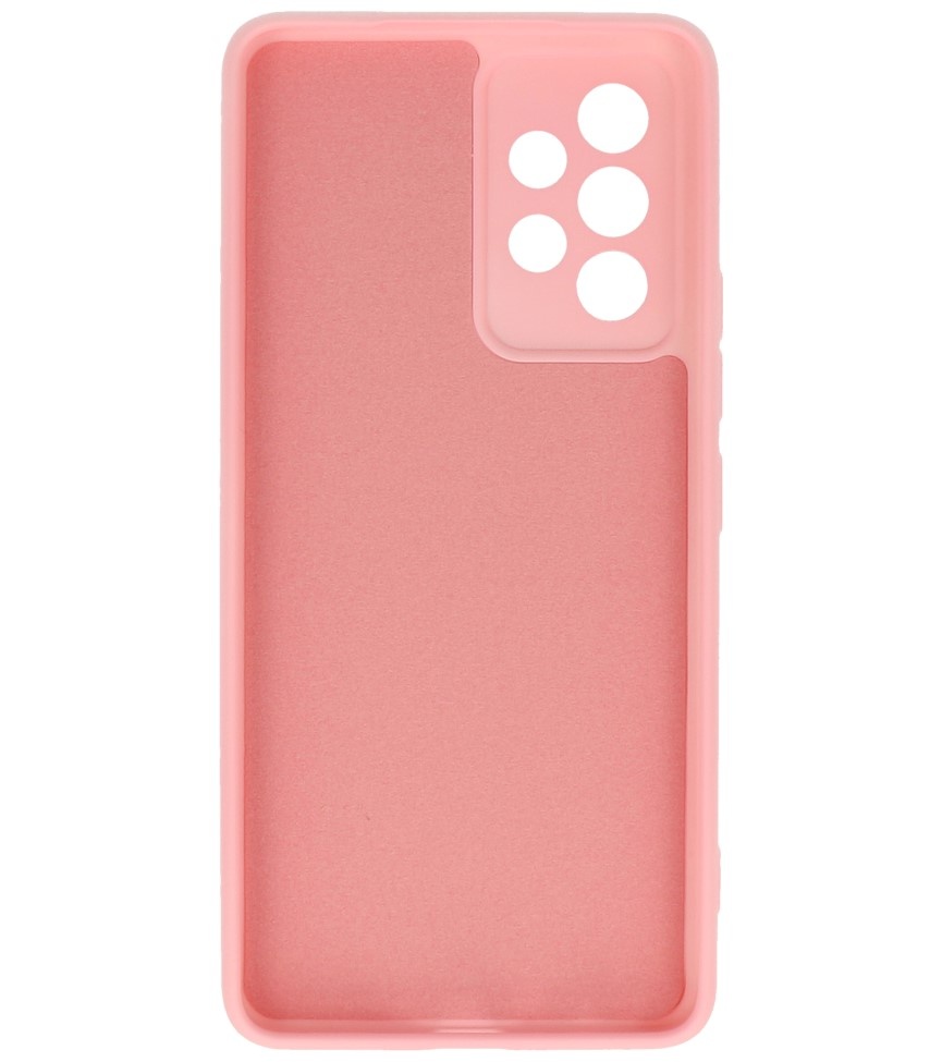 Funda De TPU De Color De Moda De 2.0 Mm Para Samsung Galaxy A53 5G Rosa