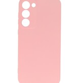 Coque en TPU couleur tendance pour Samsung Galaxy S23 Plus, rose