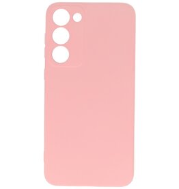 Fashion Color TPU Hoesje Samsung Galaxy S23 Plus Roze