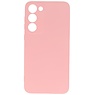Coque en TPU couleur tendance pour Samsung Galaxy S23 Plus, rose