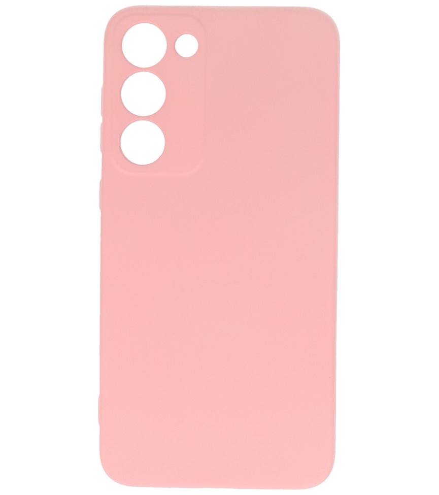 Fashion Color TPU-cover Samsung Galaxy S23 Plus Pink
