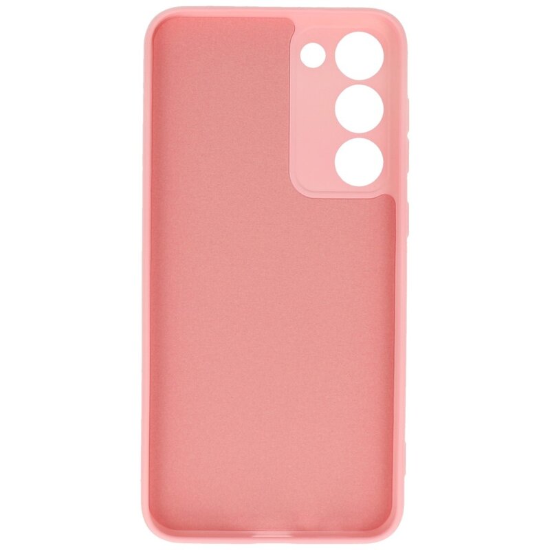 Fashion Color TPU Hoesje Samsung Galaxy S23 Plus Roze