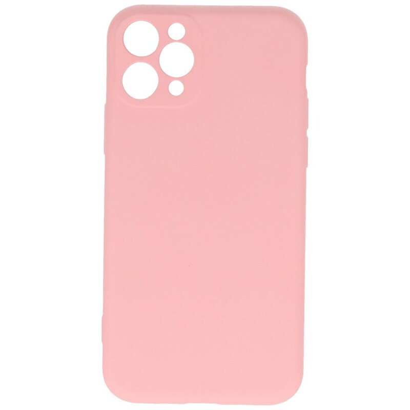Custodia in TPU color moda da 2,0 mm per iPhone 11 Pro rosa