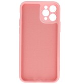 Custodia in TPU color moda da 2,0 mm per iPhone 11 Pro rosa