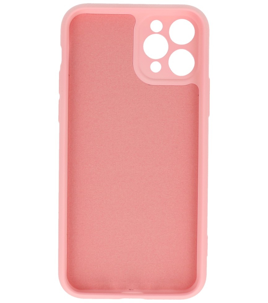 2.0mm Fashion Color TPU Hoesje voor iPhone 11 Pro Roze