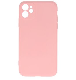 2.0mm Fashion Color TPU Hoesje voor iPhone 11 Roze