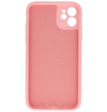 Funda de TPU de color de moda de 2,0 mm para iPhone 11 Rosa