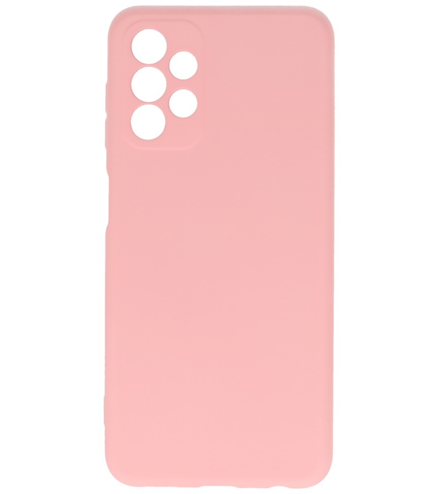Fashion Color TPU Hoesje Samsung Galaxy A13 4G Roze