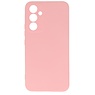 Coque en TPU couleur tendance pour Samsung Galaxy A54 5G rose