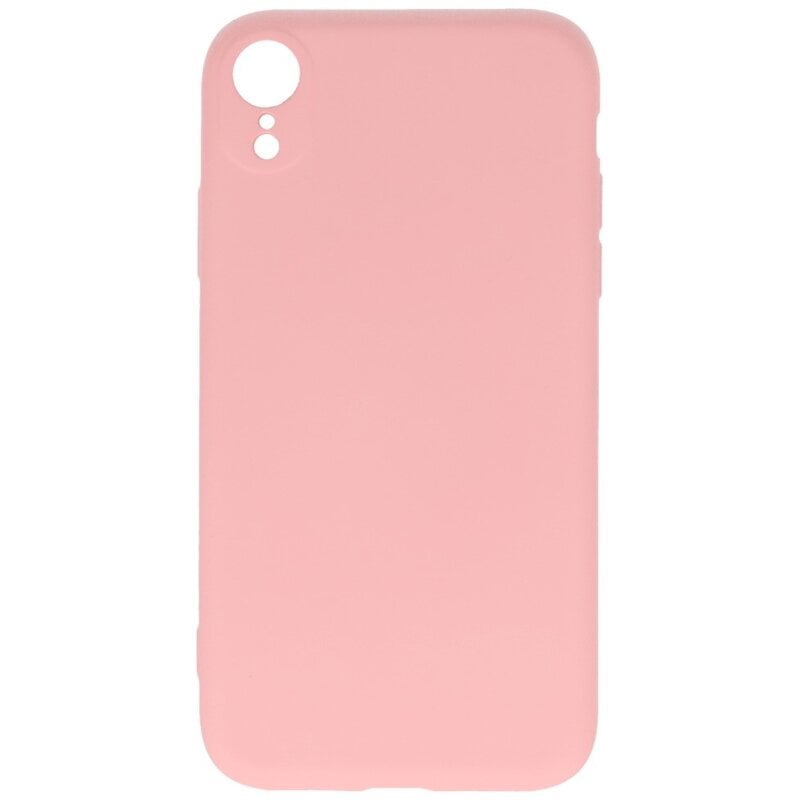 Funda de TPU de color de moda de 2,0 mm para iPhone XR Rosa