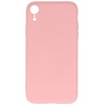 2.0mm Fashion Color TPU Case for iPhone XR Pink