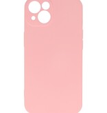Fashion Color TPU Hoesje iPhone 13 Roze
