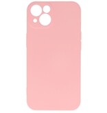 Fashion Color TPU Hoesje iPhone 13 Roze