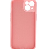 Fashion Color TPU Hoesje voor iPhone 13 Roze