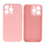 Coque en TPU Fashion Color pour iPhone 13 Pro, rose