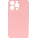 Fashion Color TPU Hoesje iPhone 13 Pro Roze