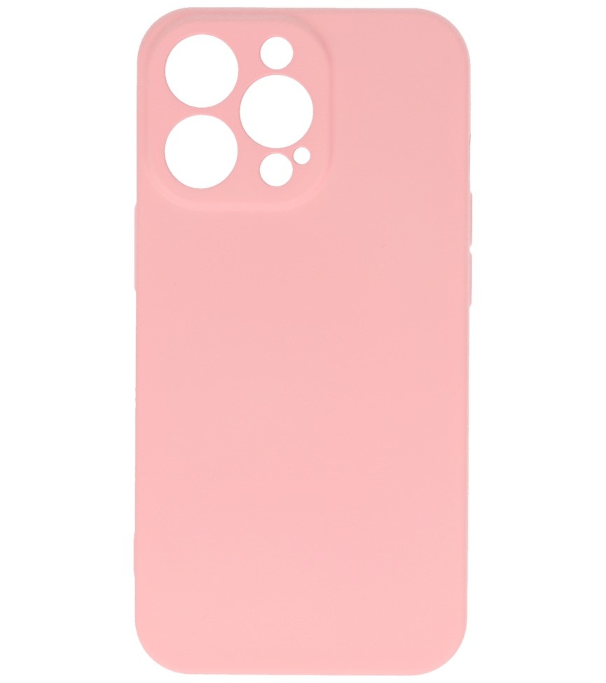 Fashion Color TPU-cover iPhone 13 Pro Pink