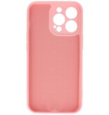 Coque en TPU Fashion Color pour iPhone 13 Pro, rose