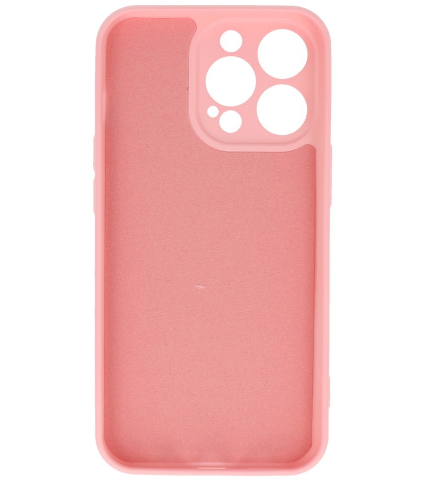 Fashion Color TPU Hülle iPhone 13 Pro Rosa