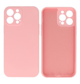 Fashion Color TPU Case iPhone 13 Pro Max Pink