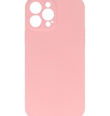 Fashion Color TPU Hoesje iPhone 13 Pro Max Roze