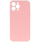 Coque en TPU Fashion Color pour iPhone 13 Pro Max, rose