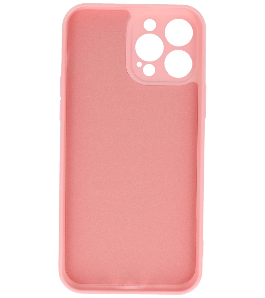 Fashion Color TPU-cover iPhone 13 Pro Max Pink
