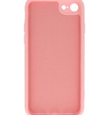 2,0 mm tykt modefarvet TPU-cover til iPhone SE 2020/8/7 Pink