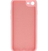 Custodia in TPU color moda spessa 2,0 mm per iPhone SE 2020/8/7 rosa