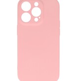 Fashion Color TPU-cover iPhone 14 Pro Pink