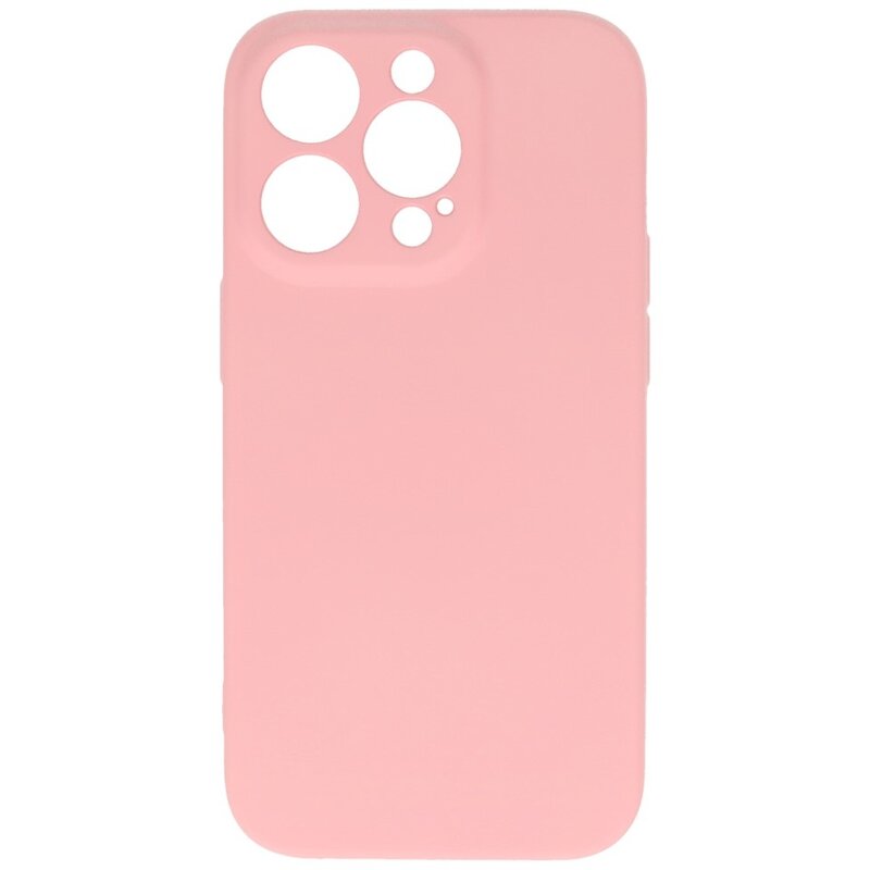 Custodia in TPU colorata alla moda per iPhone 14 Pro rosa