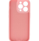 Coque en TPU Fashion Color pour iPhone 14 Pro, rose