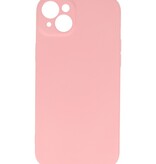 Coque en TPU Fashion Color pour iPhone 14 Plus, rose