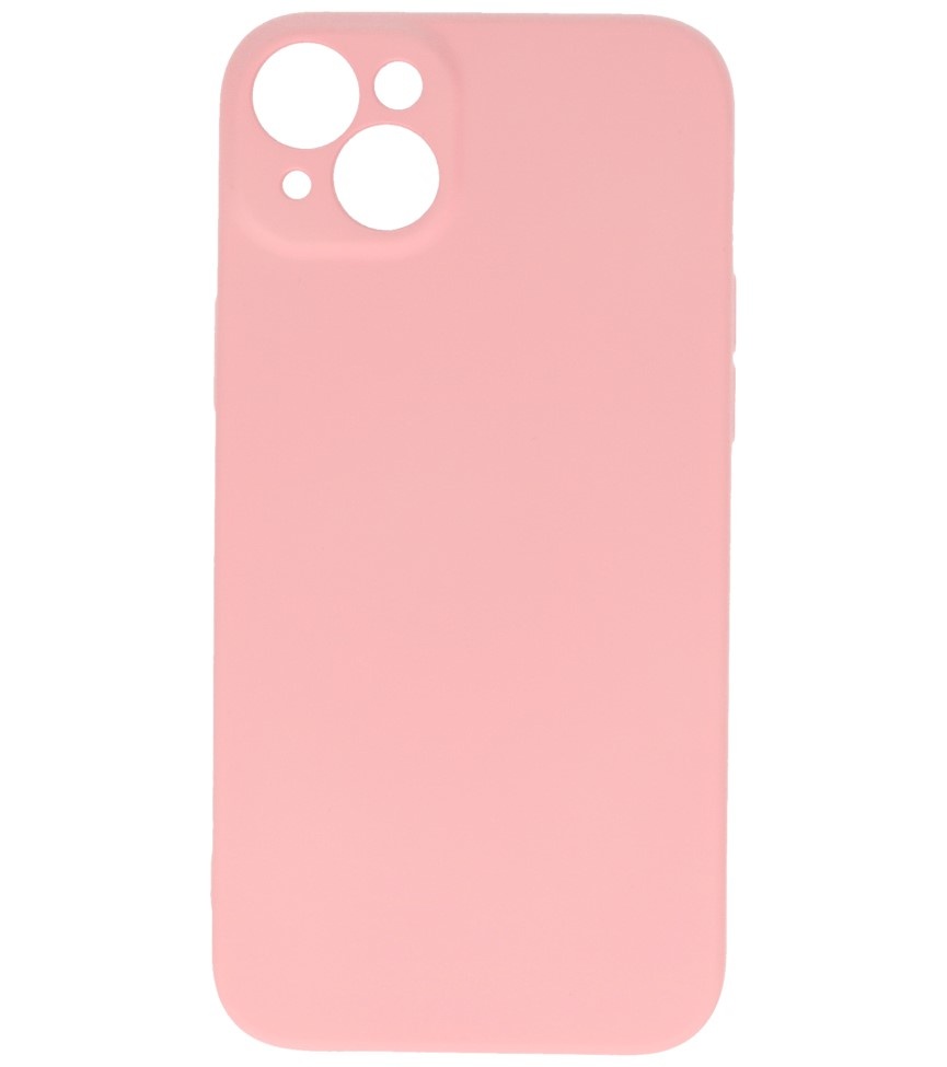 Coque en TPU Fashion Color pour iPhone 14 Plus, rose