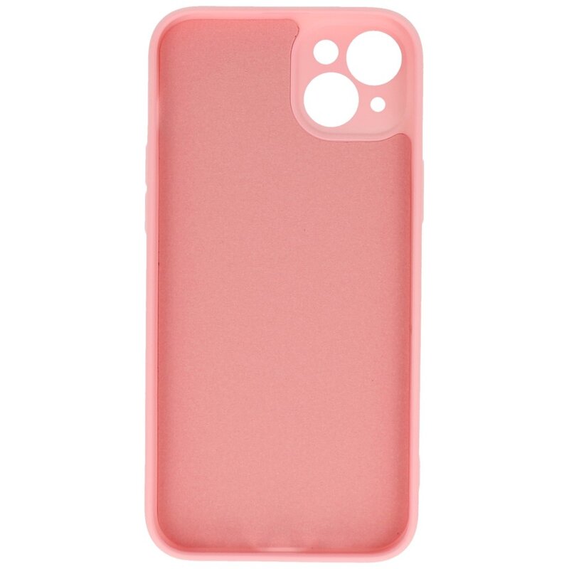 Custodia in TPU colorata alla moda per iPhone 14 Plus rosa
