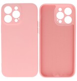 Custodia in TPU colorata alla moda per iPhone 14 Pro Max rosa
