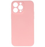 Fashion Color TPU Hoesje iPhone 14 Pro Max Roze