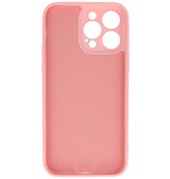 Custodia in TPU colorata alla moda per iPhone 14 Pro Max rosa