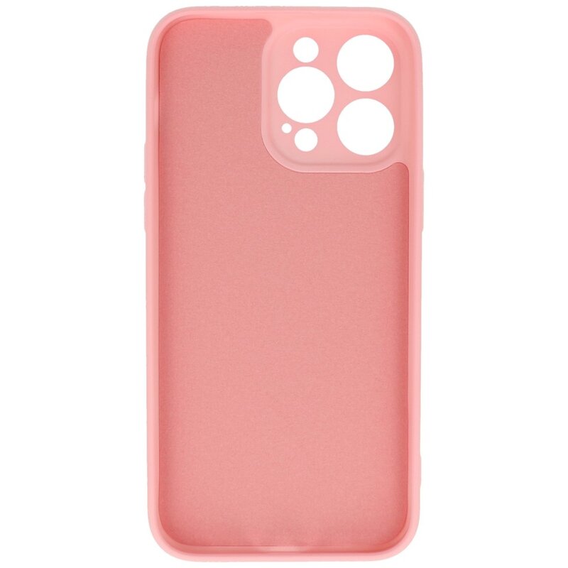 Custodia in TPU colorata alla moda per iPhone 14 Pro Max rosa