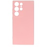 Coque en TPU couleur tendance pour Samsung Galaxy S23 Ultra rose