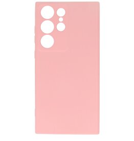 2,0 mm modische farbige TPU-Hülle für Samsung Galaxy S22 Ultra Pink