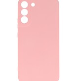 2.0mm Fashion Color TPU Hoesje voor Samsung Galaxy S22 Plus Roze
