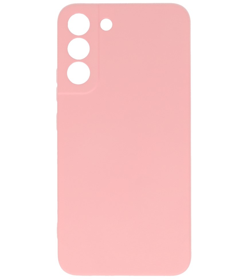 2,0 mm Fashion Color TPU-cover til Samsung Galaxy S22 Plus Pink