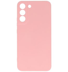 2,0 mm Fashion Color TPU-cover til Samsung Galaxy S22 Plus Pink