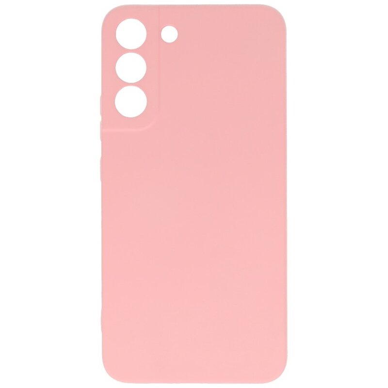 Custodia in TPU color moda da 2,0 mm per Samsung Galaxy S22 Plus rosa