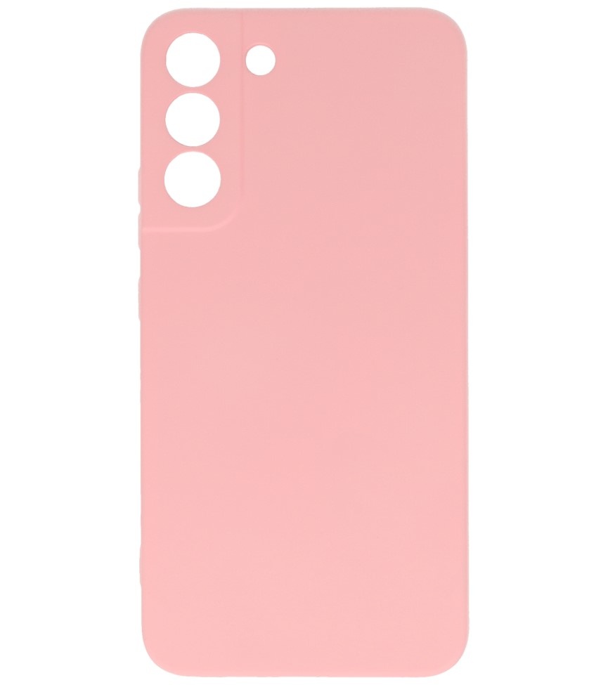 Custodia in TPU color moda da 2,0 mm per Samsung Galaxy S22 Plus rosa